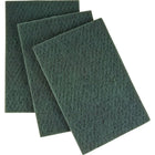 Aurora Tools Industrial Hand Pads, Green, 20 Pack-Non-woven, synthetic fibres, bonded together with specially formulated resins and impregnated throughout the web with mineral grain creating an open, three dimensional structure