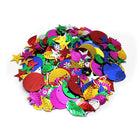 Charles Leonard Glittering Sequins & Spangles 4 oz. Resealable Bag, 6 Pack-Glittering sequins and spangles craft kit adds fun to all craft and arts project