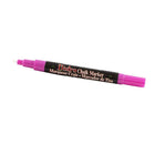 Marvy Uchida Fine-Point Liquid Chalk Markers - Erasable - Dustless - Hot Pink - 2 Pack-Marker Tip: Fine Point (3mm)