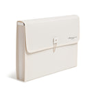 U Brands 13-Pocket Fashion Performance Expandable File Folder - Shell (3174F04-24)-Secure elastic closure to stop worrying about misplacing those important papers