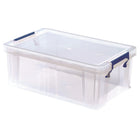Bankers Box Plastic Storage - 10L-Built to last, this strong plastic storage box is made from impact resistant polypropylene