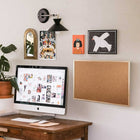 CTG Brands Cork Medium Board, 17 x 23", Beige, 6 Pack-Measurement: small bulletin board measures 17.5"L x 11.5"H without the frame