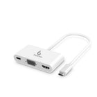 Phoenix USB-C to HDMI, VGA, USB3.0 x 2 Multiport Adapter, ABS Housing-USB-C to HDMI, VGA, USB3.0 x 2 Multiport Adapter