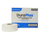 DuraPlus UltraSoft Jumbo 2-Ply Bath Tissue - White - 8 Pack-Ideal for high-traffic areas