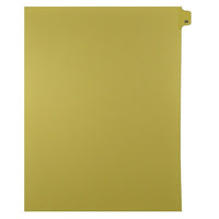 Mark Maker Legal Exhibit Index Tab Buff Single Tabs, 1/25th Cut, Letter Size, No Holes, Number 26, 25 Pack-Buff Single Tabs, 1/25th Cut