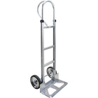 Kleton Aluminum Hand Trucks, Vertical Loop Handle, 18"W. x 7-1/2"D. Plate, 8" Mold-On Wheels-Strong lightweight hand truck provides exceptional durability and versatility