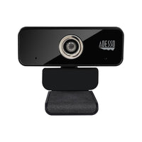 Adesso CyberTrack 6S 4K Ultra HD USB Webcam with Manual Focus and Built-In Dual Microphones-4KUltra HD Video Resolution