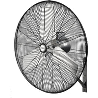 Matrix Industrial Products, Non-Oscillating Wall Fan, Industrial, 30" Dia., 2 Speeds-Diameter 30"