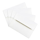 JAM Paper A2 Invitation Envelopes, 4.38 x 5.75, Strathmore Bright White Wove, 1000 Pack (191151B)-Closure: Gum