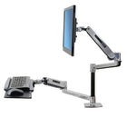 Ergotron WorkFit-LX Sit-Stand Desk Mount System (45-405-026)-Standing Desk Arm