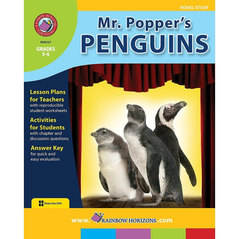 eBook: Popper's Penguins Novel Study (PDF version 1-User