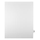 Mark Maker Legal Tabs - Letter Size - White - 1/15th cut - 25 tabs per package - 5 packages Pack - Number 43-White Single Tabs