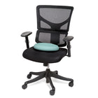 Bouncyband Big Wiggle Seat Sensory Cushion, Silver-Improves posture