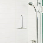 Alto Extendable Shower Squeegee, Silver Chrome-High quality textured handle is finger-print and water spot proof