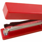 JAM Paper Modern Desk Stapler, Red-Capacity: 2000 staples