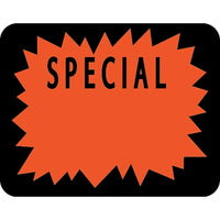 Wamaco Special Sticker - 1 3/6" x 1.5" - 1000/Roll-Adhesive paper