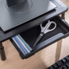 IntekView Height Adjustable Computer Stand with Drawer-Dimensions: 9.3"W x 14.6" H x 5.5" D