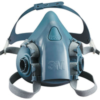 3M 7502 Reusable Half Facepiece Respirators - Medium - 2 Pack-Size - Medium