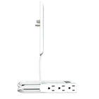 Sleek Socket 8' Ultra-Thin Electrical Outlet Cover with Power Strip-Indoor use