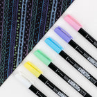 Tombow Fudenosuke Pastel Brush Pens - 6 Pack-Won’t bleed through most papers