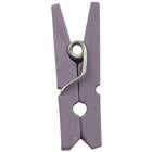 JAM Paper Wood Clothing Pin Clips, Small, 7/8, Lavender Purple, 2 Packs of 50, 100 Total (2230719107a)-5