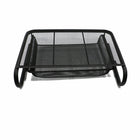 ShoppingAll Metal Mesh Monitor Desk Stand Riser Printer Stand Holder with Drawer Organizer-6