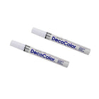 Marvy Uchida Broad-Line Opaque Paint Markers - White - 2 Pack-Colour: White