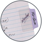 Avery Ultra Writable Tabs - 2" x 1½" Multi Use Repositionable Two Sided - Pastel Colour - 48 Pack-Ultra-Repositionable: Use as sticky note tabs that stick securely but remove cleanly and easily. Repositionable adhesive makes these durable tabs easily removable for quick changes