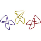 JAM Paper Butterfly Paper Clips, Assorted Paperclips, 5 Pack (2210016349g)-Finish: Shiny