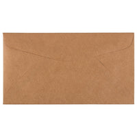 JAM Paper 4.25 x 7.75 Booklet Envelopes, Brown Kraft Paper Bag Recycled, 1000 Pack (563112538B)-Brown