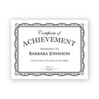 Geographics Silver Filigree Heavyweight Certificates - Silver Foil - 8.5" x 11" - 15 Pack-PREMIUM SPECIALTY PAPER: Honour your students, athletes, or employees when they exceed expectations with your own Foil Heavyweight Certificates