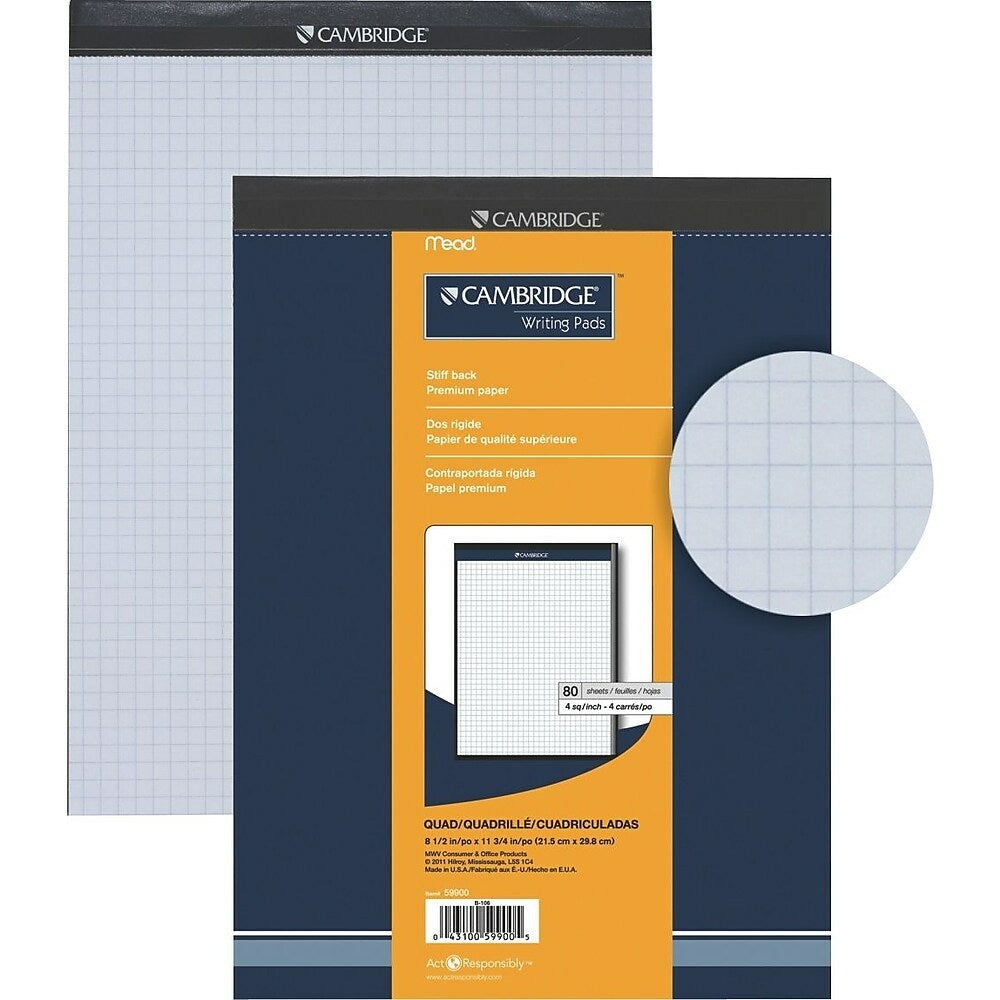 Drawing Paper Mr. Pen Graph Paper, , 4x4 (4 Squares Per Inch), 11