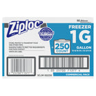 Ziploc Freezer Bags - Gallon - 250 Pack-10-9/16" x 10-3/4"