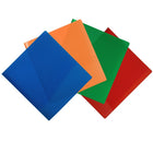 JAM Paper Assorted 1.5" Plastic 3 Ring Binders, Red, Green, Blue, Orange, 4 Pack-3 Ring Circle Clips