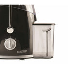 Brentwood 2-Speed Juicer - Black (JC452)-Dishwasher Safe Removable Parts