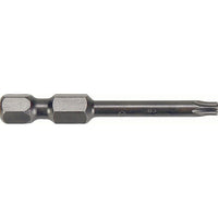 Apex 1/4" Torx Power Bits, Torx, T-25 Tip, 1/4" Drive Size, 3-1/2" Length - 12 Pack-Drive Size 1/4"