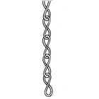 Campbell Chains, Chain Length: 100' (30.4 M), Working Load Limit: 10 Lbs. (0.005 Tons) (801624)-Working Load Limit: 10 lbs. (0.005 tons)