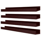 nexxt FN00299-0MC Edge 23" x 4" Picture Frame Ledge, Espresso-Material: floating wall shelves are made of high-quality, durable medium-density fiberboard (MDF) that provides stability. rely on the shelf to keep your items safe and sound, with a visually pleasing finish
