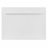 JAM Paper Booklet Strathmore Envelopes - 9" x 12" - Bright White Wove - 100 Pack -Colour: Bright White Wove