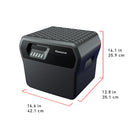 SentrySafe Large Digital Fire/Water File - 0.66 Cu.Ft.-Data Protection: ETL Verified to protect digital media such as CDs, DVDs, memory sticks and USB drives in a fire for 1/2 hour up to 1550-degreeF (843-degreeC)