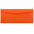 JAM Paper #10 Business Window Envelopes - 4.125" x 9.5" - Orange Recycled - 50 Pack-Size: #10 Business Size (4.125 x 9.5 inches)