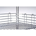 Chromate Wire Shelving, Ledges for Shelf, RL619, 12 Pack-48"