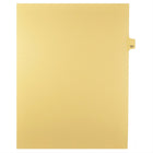 Mark Maker Legal Tabs - Letter Size - Buff - 1/25th cut - 25 tabs per package - 5 packages Pack - Number 157-Buff Single Tabs