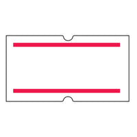 Sanwa R1222 MX5500/Tag Easy Price Labels - Red Stripe - 10 Pack-Use with MX5500 or Tag Easy Pricing Gun