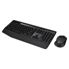 Logitech MK345 Wireless Keyboard and Mouse Combo, English-Type on a full-size layout with 12 enhanced F-keys for media control