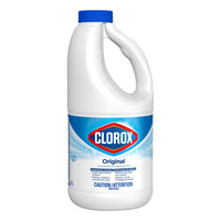 Clorox Concentrated Bleach - Original Scent - 1.27 L-Easy to grip handle prevents spillage