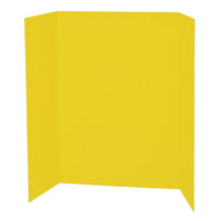 Pacon Presentation Board, 48" x 36", Yellow-Size: 36"(H) x 48"(W)