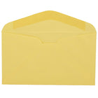 JAM Paper #6 3/4 Commercial Envelopes, 3 5/8 x 6 1/2, Canary Yellow, 500 Pack-Yellow Envelopes