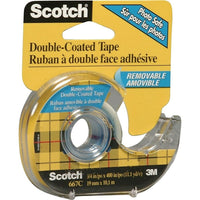 Scotch Double-Sided Transparent Tape, Removable-Removable tape is durable and stain resistant