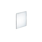 Azar Displays 7" x 5.5" Vertical Wall Mount Acrylic Sign Holder, Clear, 10 Pack (162720)-Use to displays information on walls and doors, maximizing advertising opportunity